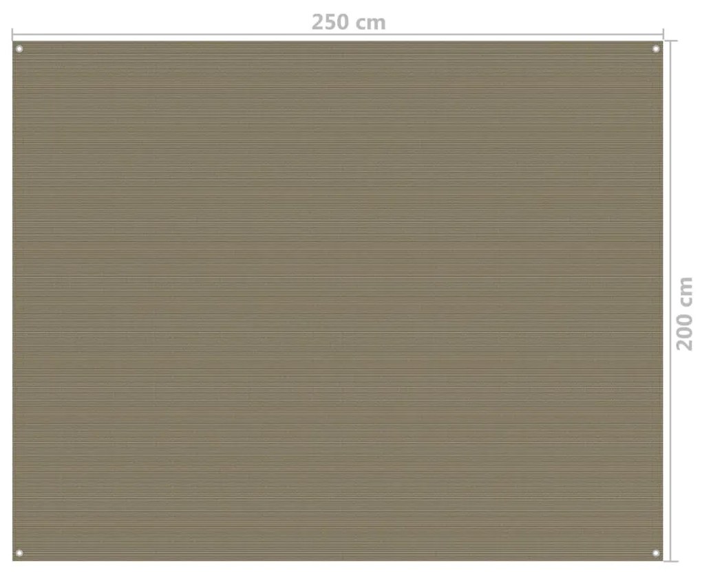 ΧΑΛΙ ΣΚΗΝΗΣ TAUPE 250 X 200 ΕΚ. 310739