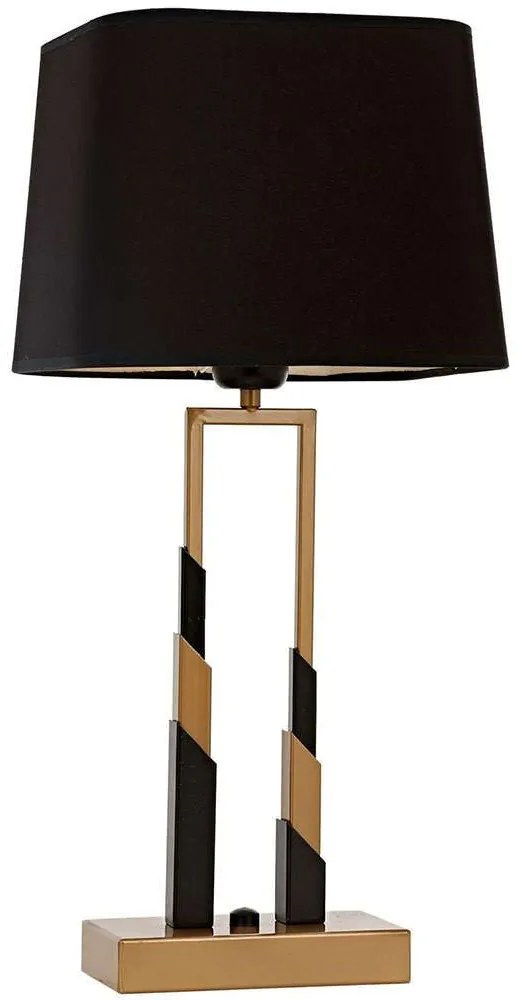 Φωτιστικό Επιτραπέζιο 301AUR1918 22x22x55cm 1xE27 40W Black-Gold Opviq