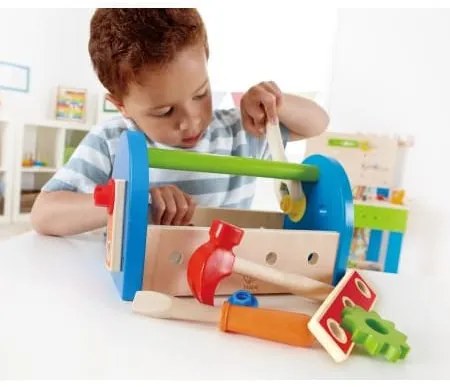 Ξύλινο Κασελάκι Εργαλείων "Fix It Tool Box" Hape