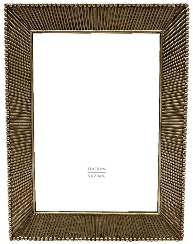 Κορνίζα Roderick 031129 13x18cm Gold Γυαλί,Polyresin