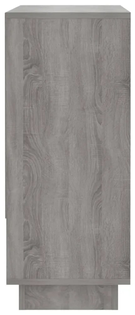 vidaXL Ντουλάπι Γκρι Sonoma 97x31x75 εκ. από Επεξεργασμένο Ξύλο