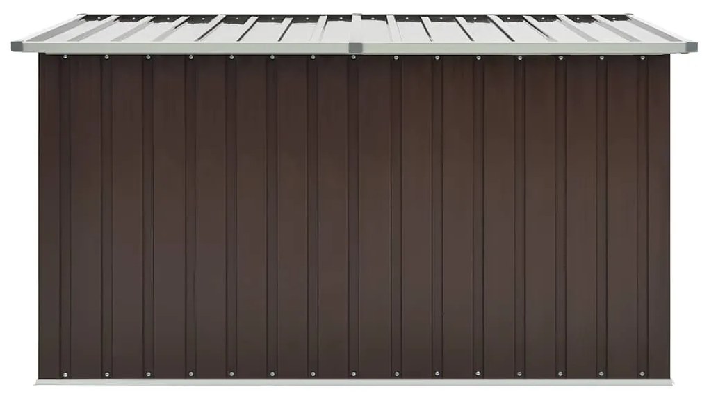 vidaXL Μπαούλο Αποθήκευσης Κήπου Καφέ 171 x 99 x 93 εκ.