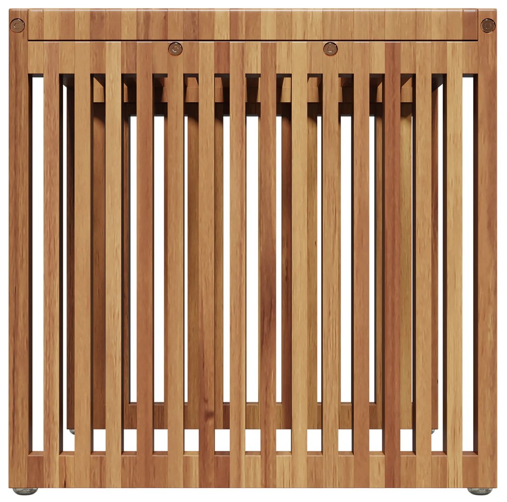 vidaXL Τραπεζάκι Κήπου 45 x 42.5 x 45 εκ. Μασίφ Ξύλο Teak