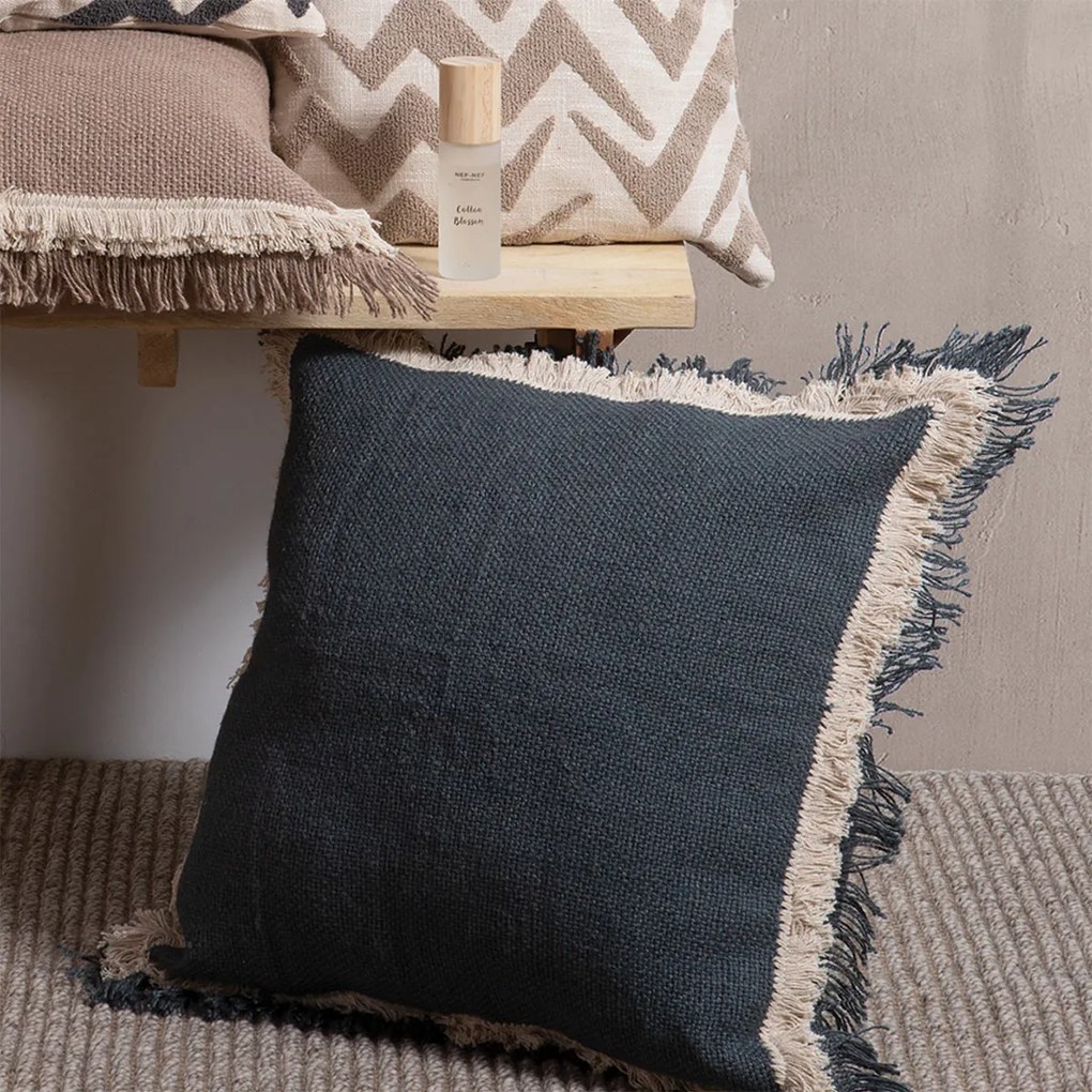 Διακοσμητικό Μαξιλάρι (60x60) Nef-Nef Homeware Klingon Anthracite