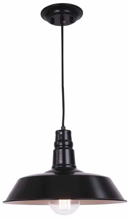 Φωτιστικό Οροφής Μονόφωτο Zambelis 1495 Black Matt