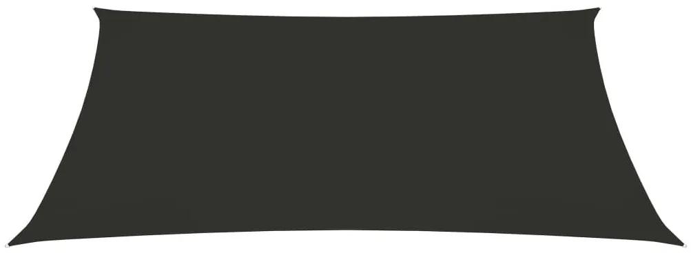 Πανί Σκίασης Ορθογώνιο Ανθρακί 2,5 x 4 μ. από Ύφασμα Oxford - Ανθρακί