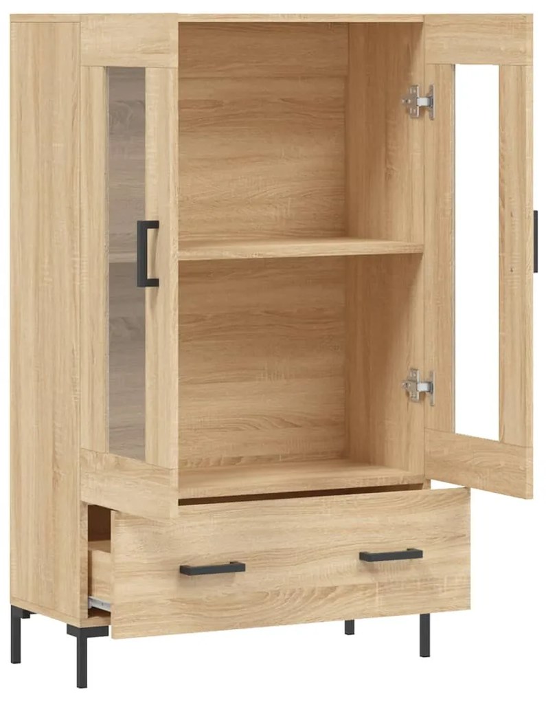 vidaXL Ντουλάπα Sonoma Δρυς 69,5 x 31 x 115 εκ. από Επεξεργασμένο Ξύλο