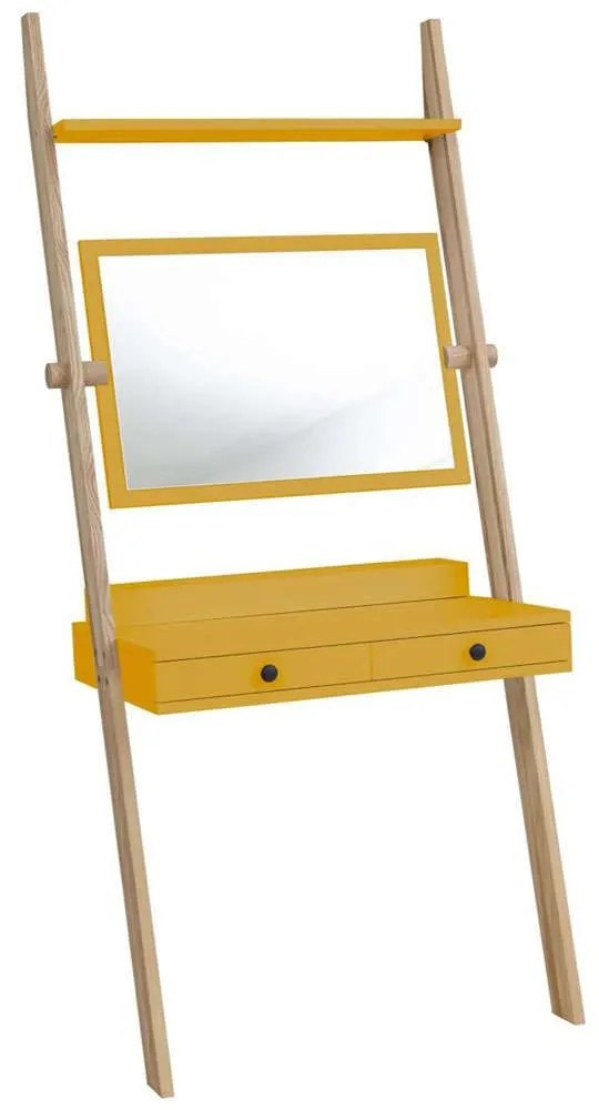 Τουαλέτα Με Καθρέπτη Leno LENOT5 79x49x183cm Yellow