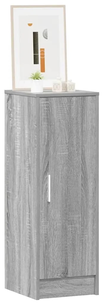 vidaXL Παπουτσοθήκη Γκρι Sonoma 32x35x92 εκ. από Επεξεργασμένο Ξύλο