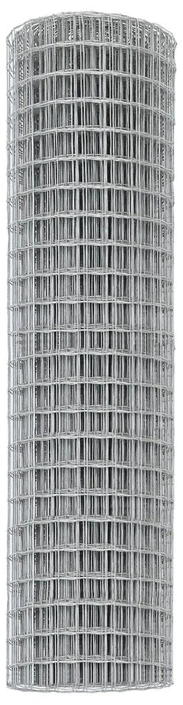 vidaXL Euro Fence 1x10 μ Γαλβανισμένο Ατσάλι