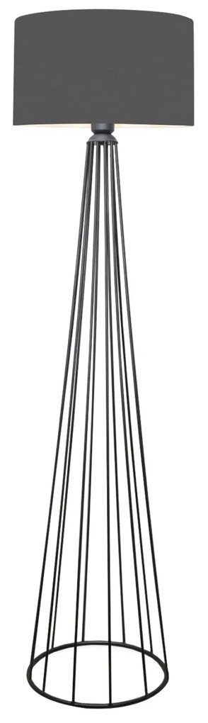 Intrahome ΦΩΤΙΣΤΙΚΟ ΔΑΠΕΔΟΥ ΜΕΤΑΛΛΙΚΟ ΓΚΡΙ .01 Φ38x144 εκ. intraho-6238959