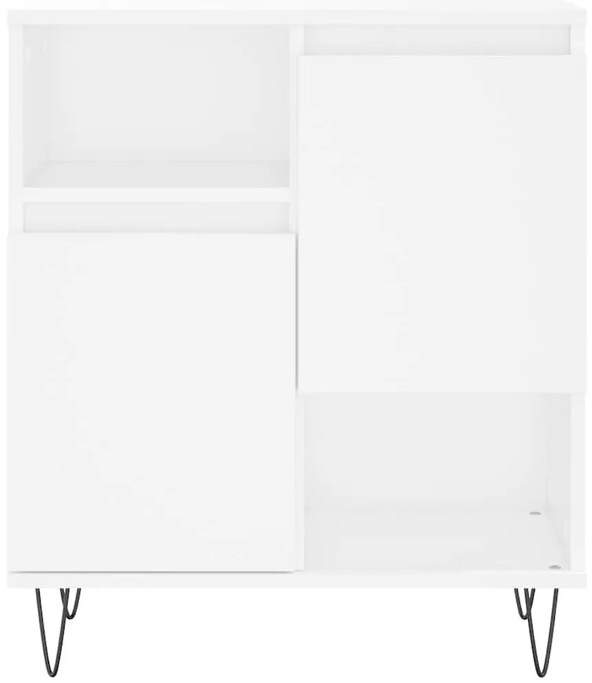 vidaXL Συρταριέρα Λευκή 60 x 35 x 70 εκ. από Επεξεργασμένο Ξύλο