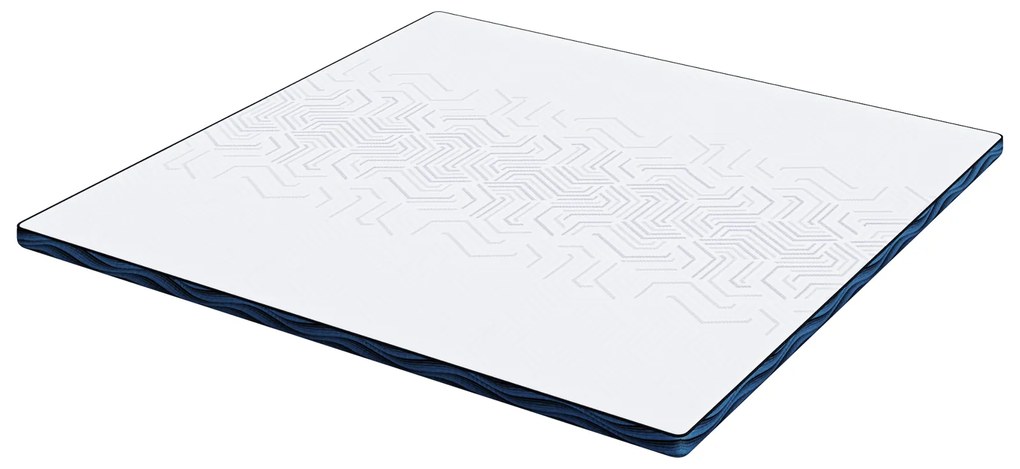 vidaXL Στρώματα Λευκό και Μπλε 180 x 200 cm