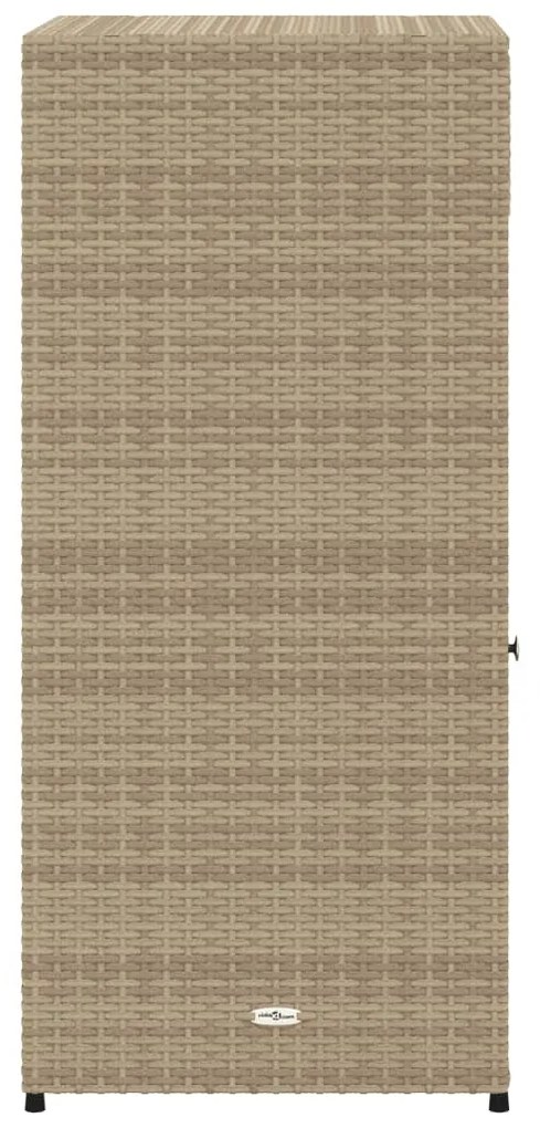 ΝΤΟΥΛΑΠΙ ΑΠΟΘΗΚΕΥΣΗΣ ΚΗΠΟΥ BEIGE 55X55X111 ΕΚ. ΣΥΝΘΕΤΙΚΟ ΡΑΤΑΝ 365562