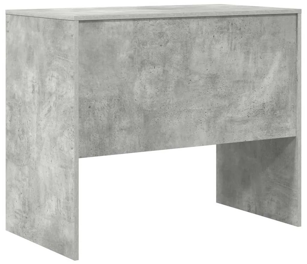 vidaXL Γραφείο Γκρι σκυροδέματος 90 x 50 x 76 εκ. Επεξεργασμένο ξύλο