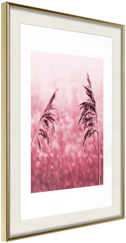 Αφίσα - Amaranth Meadow - 40x60 - Χρυσό - Με πασπαρτού