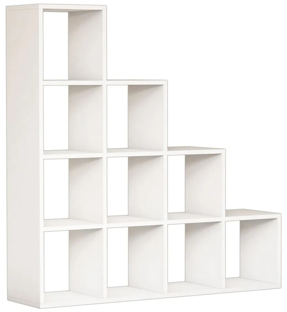 Βιβλιοθήκη Μελαμίνης Scale Λευκό 120x30x123,6Υεκ.
