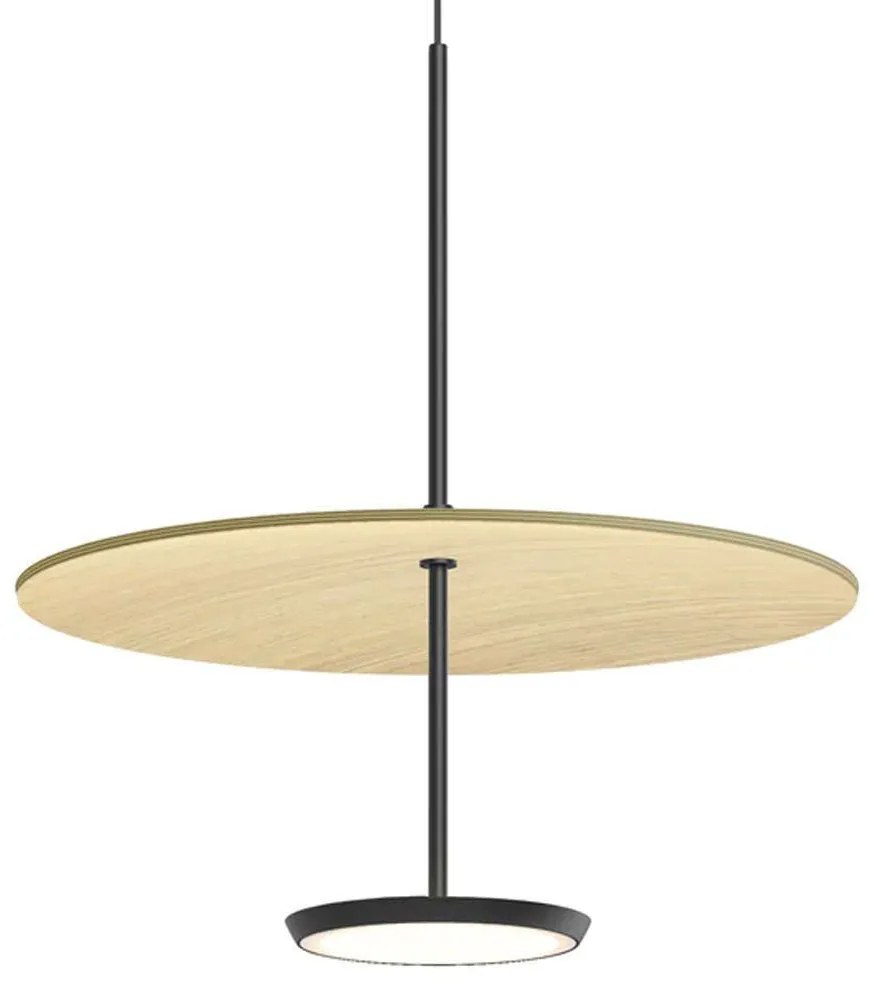 Φωτιστικό Οροφής Sky Dome 18 10570/10583 46x44,4cm Led 1250lm 18W Black-Oak Pablo Designs