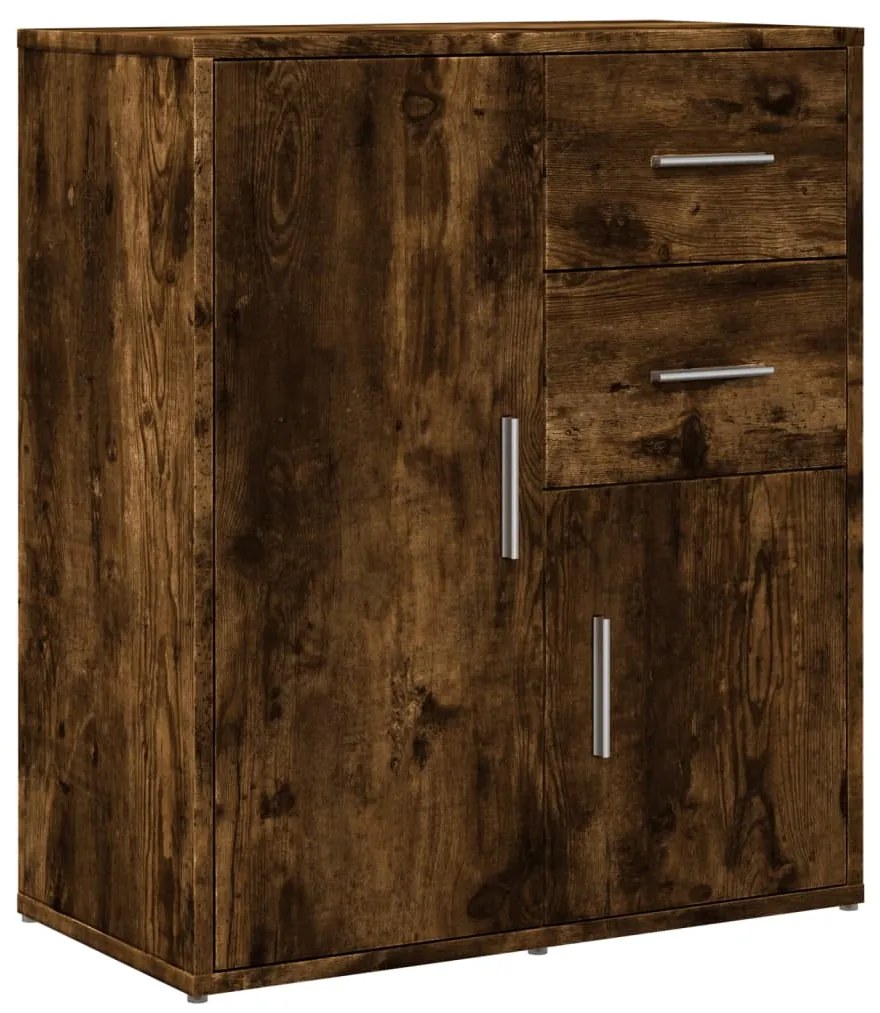 vidaXL Βοηθητικό Ντουλάπι Καπνιστή Δρυς 60x31x70εκ. Επεξεργασμένο Ξύλο