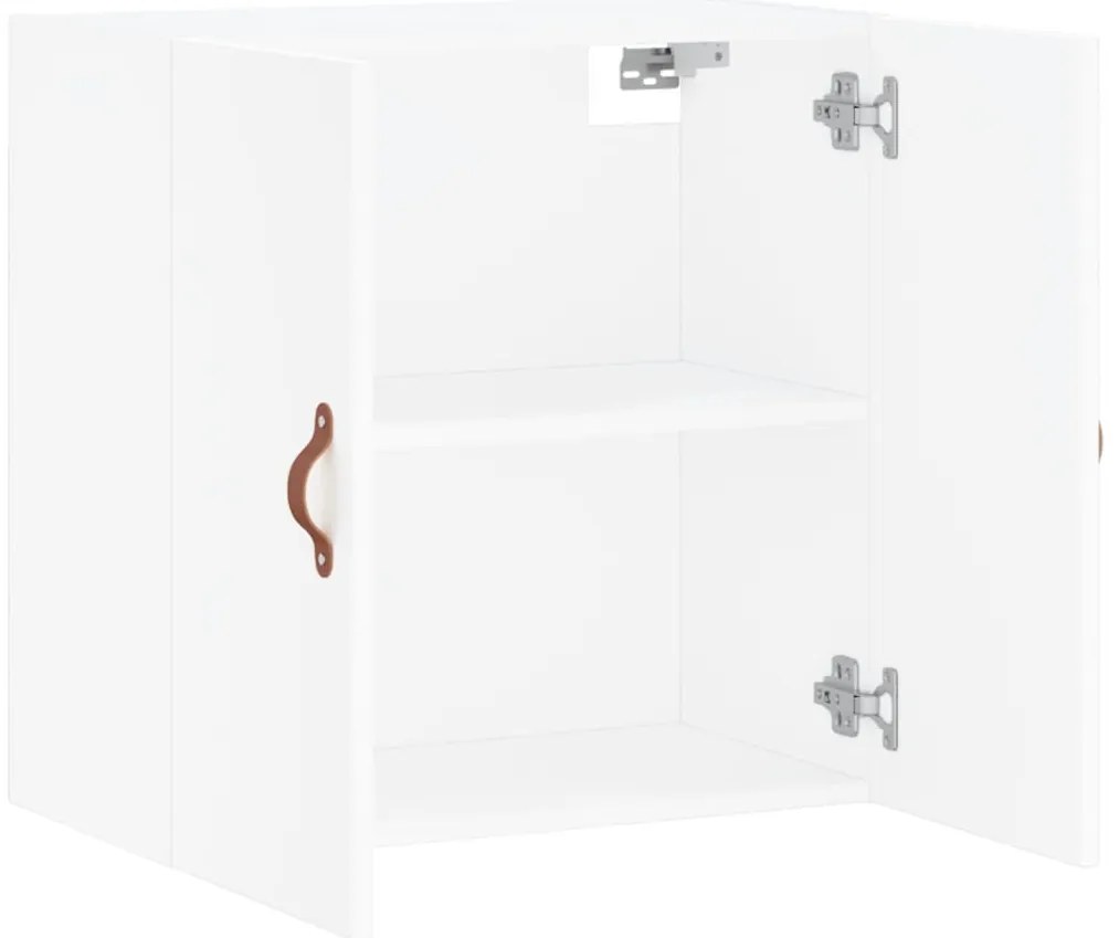 vidaXL Ντουλάπι Τοίχου Λευκό 60 x 31 x 60 εκ. από Επεξεργασμένο Ξύλο