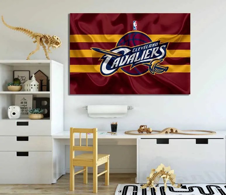 Πίνακας σε καμβά NBA Cavaliers KNV889 45cm x 65cm