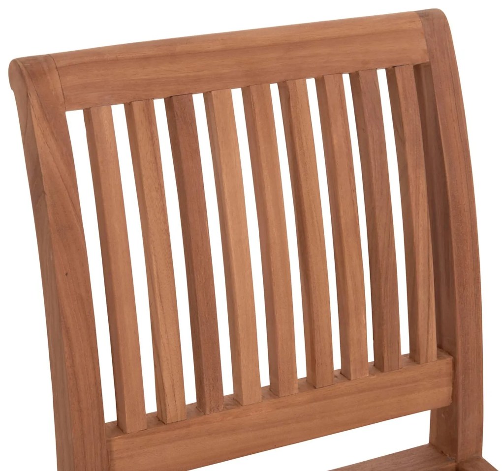 Σκαμπό Μπάρ PAIPER C18110 με Πλάτη Ξύλο ΤΕΑΚ Φυσικό 40x49,5x114Υ εκ. 40x49.5x114 εκ.