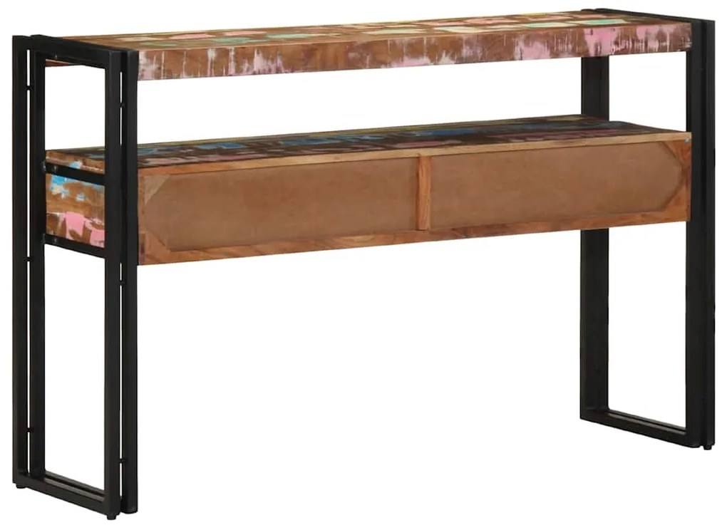 vidaXL Τραπέζι κονσόλας 120 x 33 x 75 εκ Μασίφ ανακυκλωμένο ξύλο