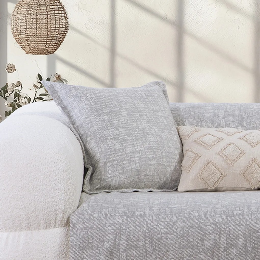 Διακοσμητικό Μαξιλάρι (50x50) Nef-Nef Homeware Garcia Grey