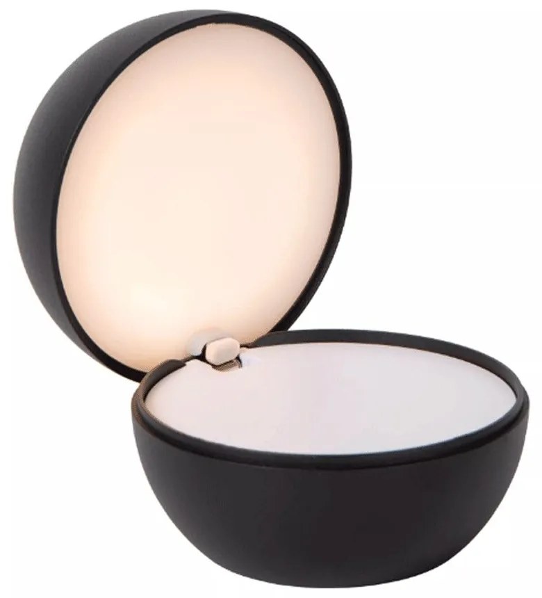 Φωτιστικό Επιτραπέζιο Clipper 27505/02/30 12x10,8cm 2,2W LED 2700K Black Lucide