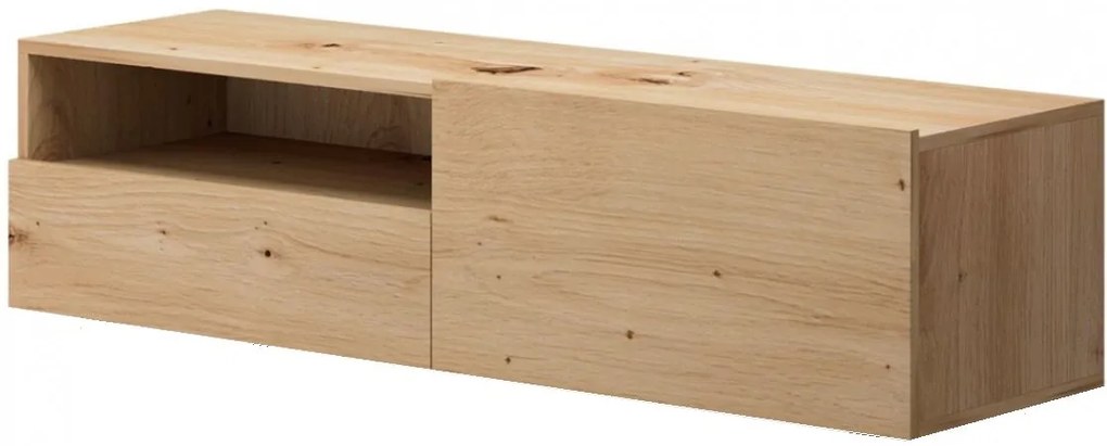 Έπιπλο τηλεόρασης Κρεμαστό 02109-ENJ-art Φυσικό Artisan 120x30x37cm