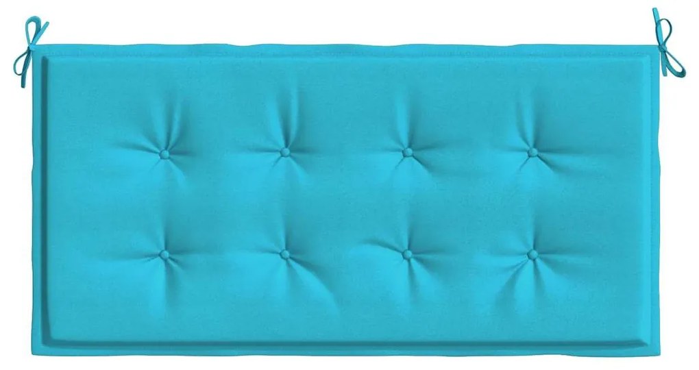 vidaXL Μαξιλάρι Παγκάκι Κήπου Τιρκουάζ 120 x 50 x 4 cm Ύφασμα Oxford