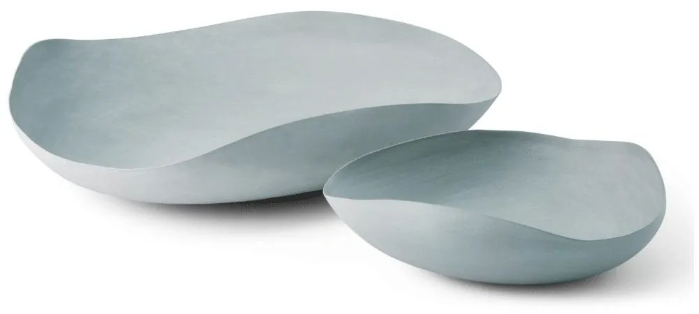 Διακοσμητικό Μπωλ Leaf L 219037 48x46x10cm Light Green Philippi Steel