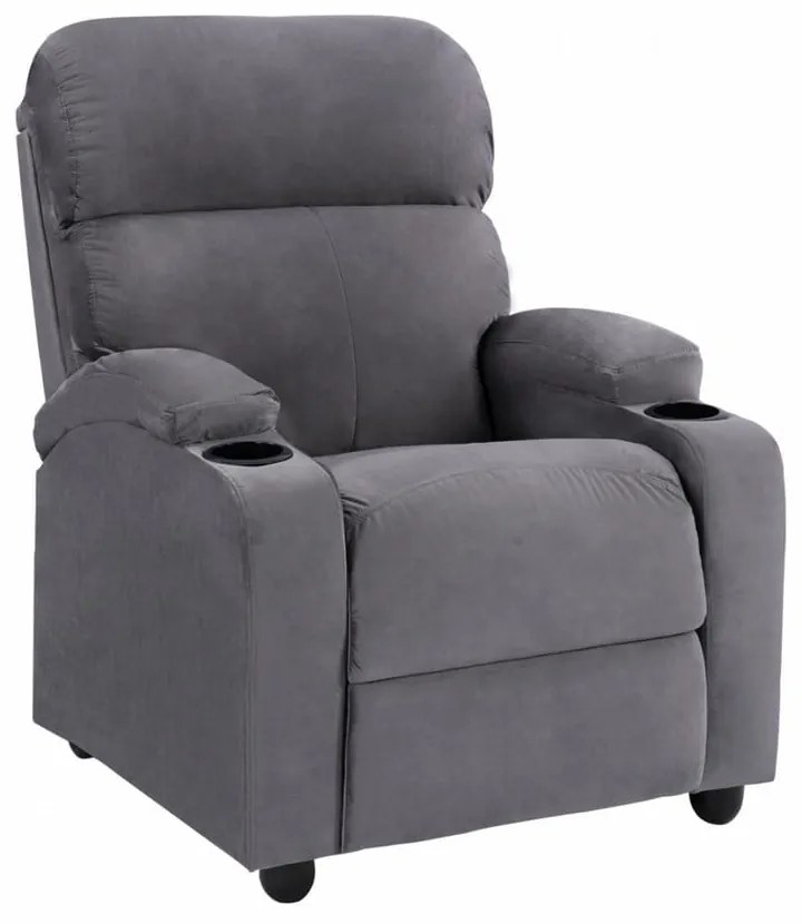 Πολυθρόνα Relax HM0122.10 80x92x102cm Grey Ύφασμα