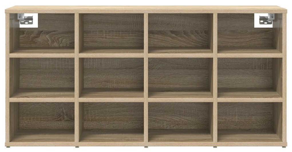 vidaXL Ντουλάπα Παπουτσιών Sonoma Δρυς 103x30x51 εκ Επεξεργασμένο ξύλο