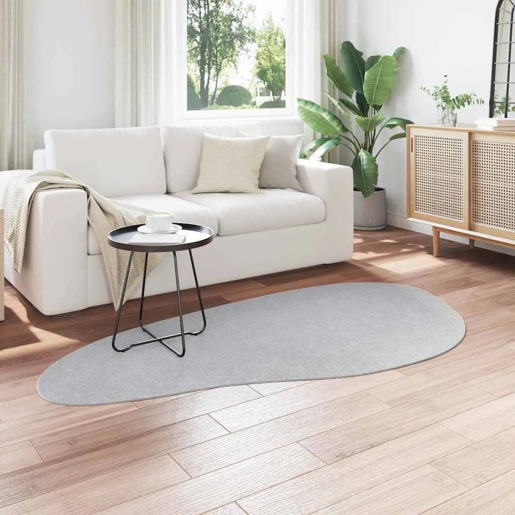 vidaXL Χαλί HUARTE Γκρι 100 x 200 cm Πολυεστέρας