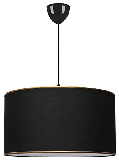 Φωτιστικό οροφής PWL-1091 pakoworld Ε27 μαύρο Φ38x70εκ