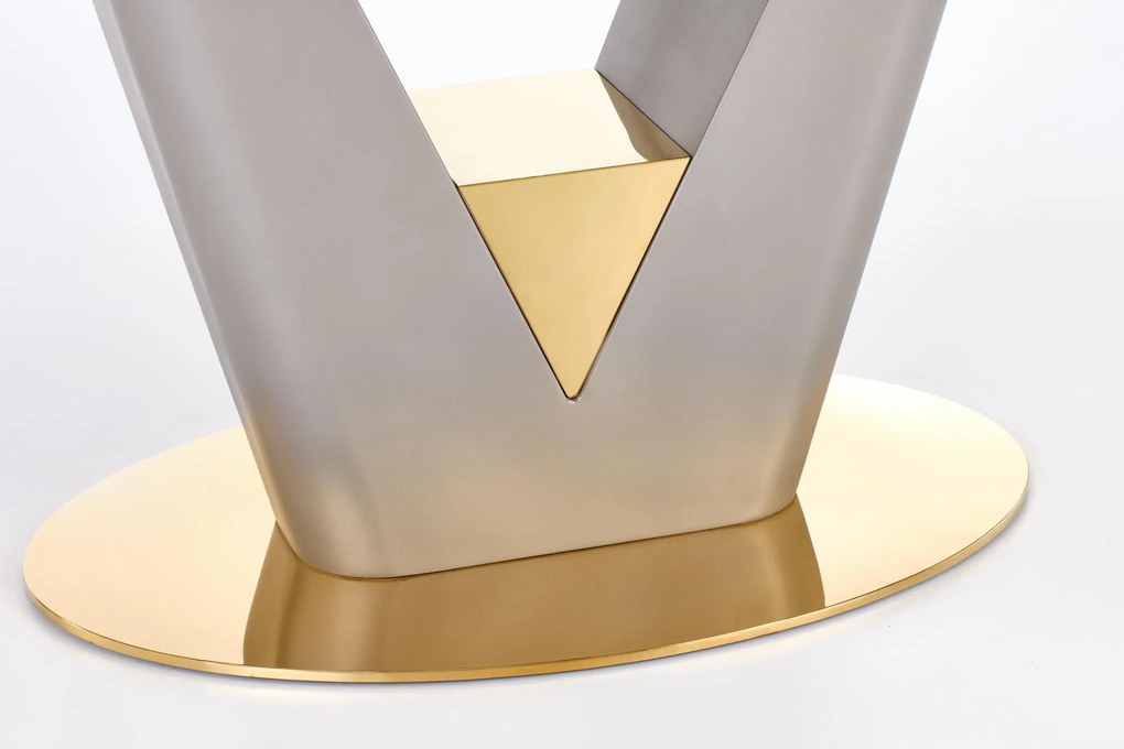 VALENTINO table light grey/gold DIOMMI V-CH-VALENTINO-ST