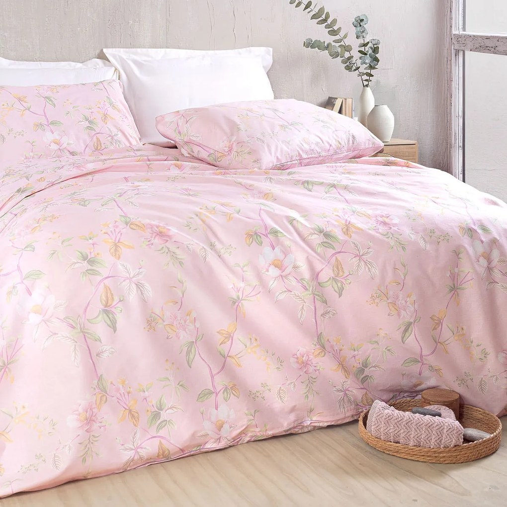 Σεντόνια King Size (Σετ) Rythmos Next Benetita Pink