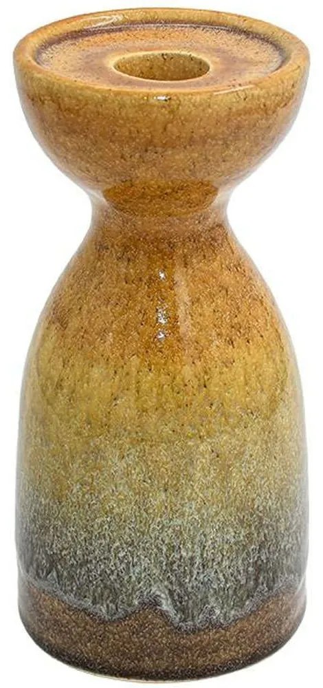 Κηροπήγιο 091-224-026 10x21cm Multi Κεραμικό
