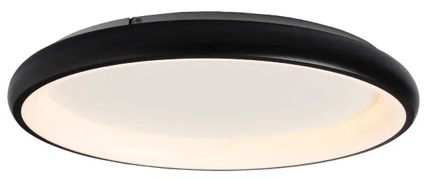 Φωτιστικό Οροφής Aca BR71LEDC81BK DIANA Μαύρο Ματ (Black Mat) 3000K