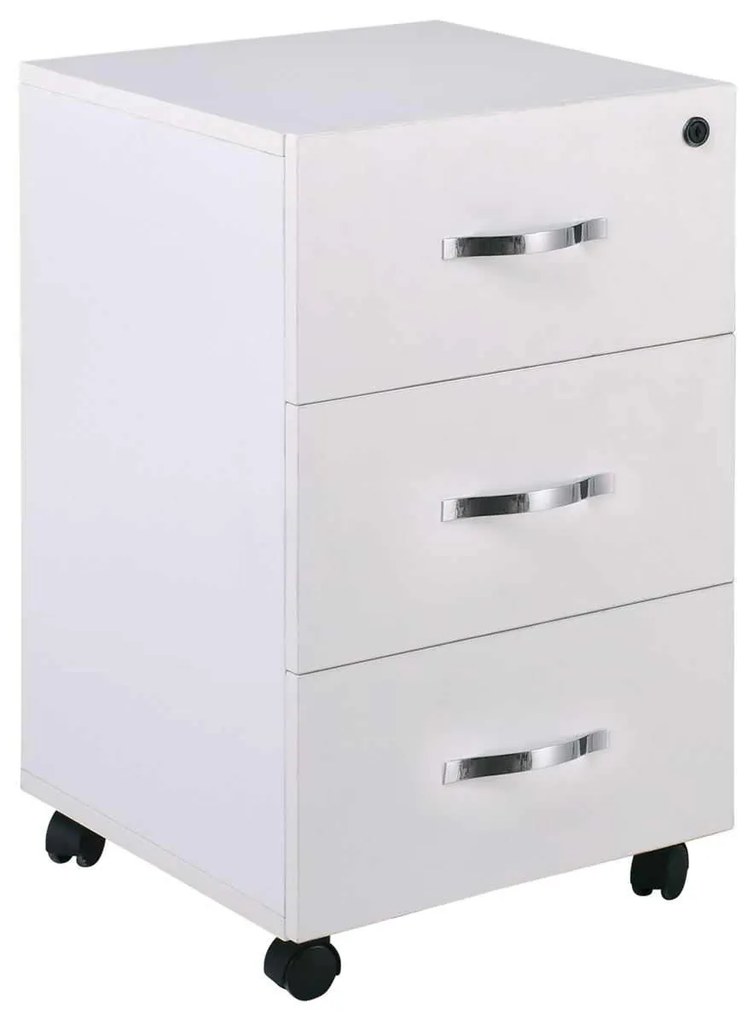 Συρταριέρα UNIT (3Σ) 38x42x63 Άσπρη