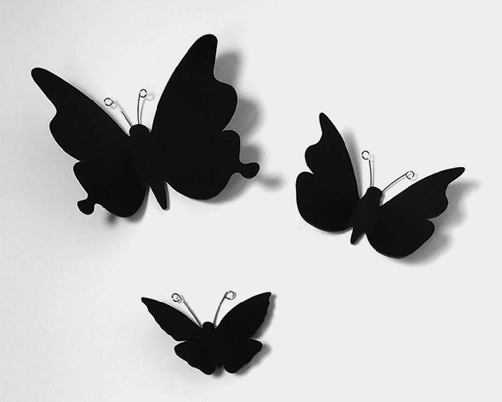 Black Butterflies 3D πολυπροπυλενίου - 24002