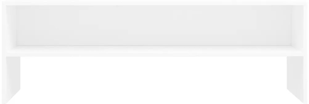 vidaXL Έπιπλο Τηλεόρασης Λευκό 120 x 40 x 40 εκ. από Επεξ. Ξύλο