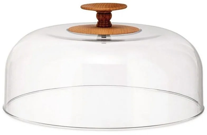 Καπάκι Τουρτιέρας Dressed Air MW24 Φ32x15,5cm Clear Alessi Polyresin