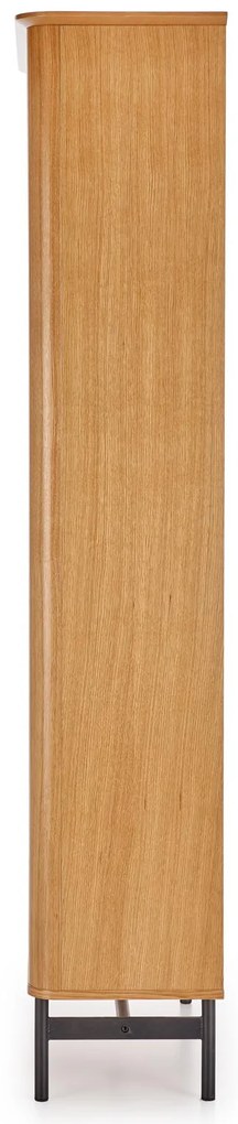 SMART REG-1 regal color: natural oak/black DIOMMI V-PL-SMART-REG-1