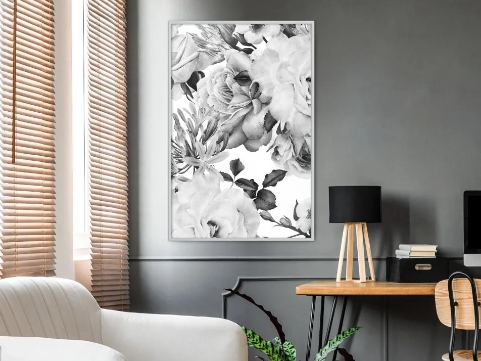 Αφίσα - Black and White Nature - 20x30 - Μαύρο - Χωρίς πασπαρτού