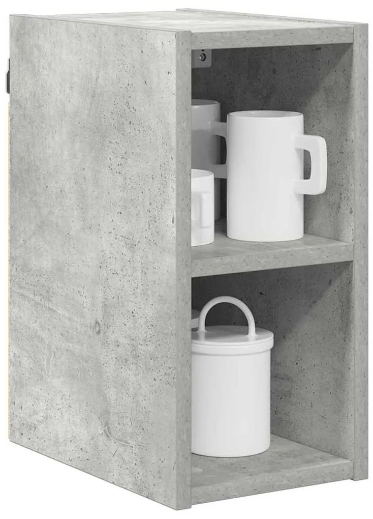 vidaXL Κρεμαστό ντουλάπι Σκυρόδεμα Γκρι 20 x 29,5 x 40 εκ.