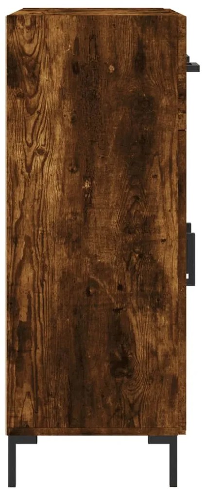 vidaXL Ντουλάπι Καπνιστή Δρυς 69,5 x 34 x 90 εκ. Επεξεργασμένο Ξύλο
