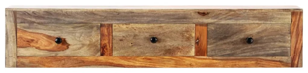 vidaXL Κονσόλα Τοίχου 100 x 25 x 20 εκ. από Μασίφ Ξύλο Ακακίας