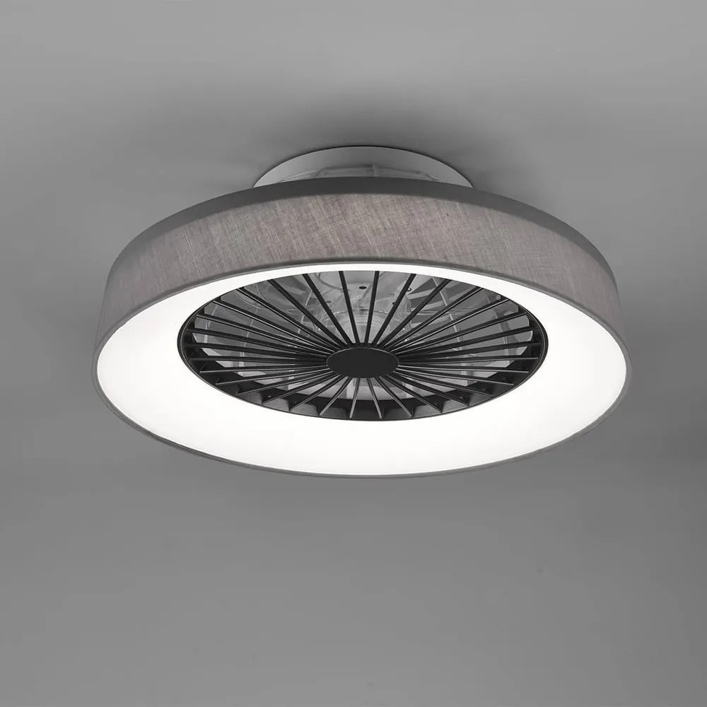 Ανεμιστήρας Οροφής Farsund R62662111 Με Φως Led 3000 - 6500Κ Και Τηλεχειριστήριο D47x20cm Grey RL Lighting